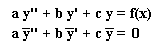 Differential Equation General Form